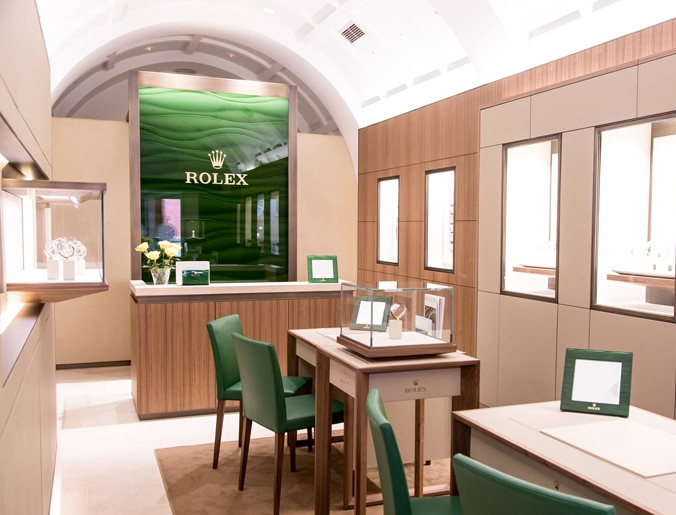 La marca líder de la industria relojera suiza Rolex inaugura su primer espacio en Sevilla