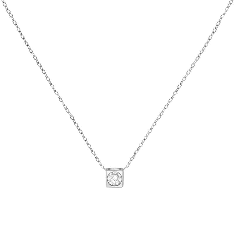 Collar Le Cube diamant 608113