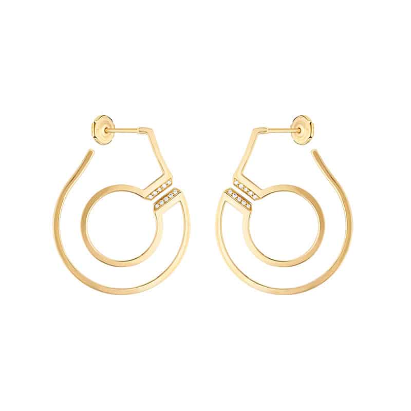 Pendientes de aro Menottes dinh van R27.5