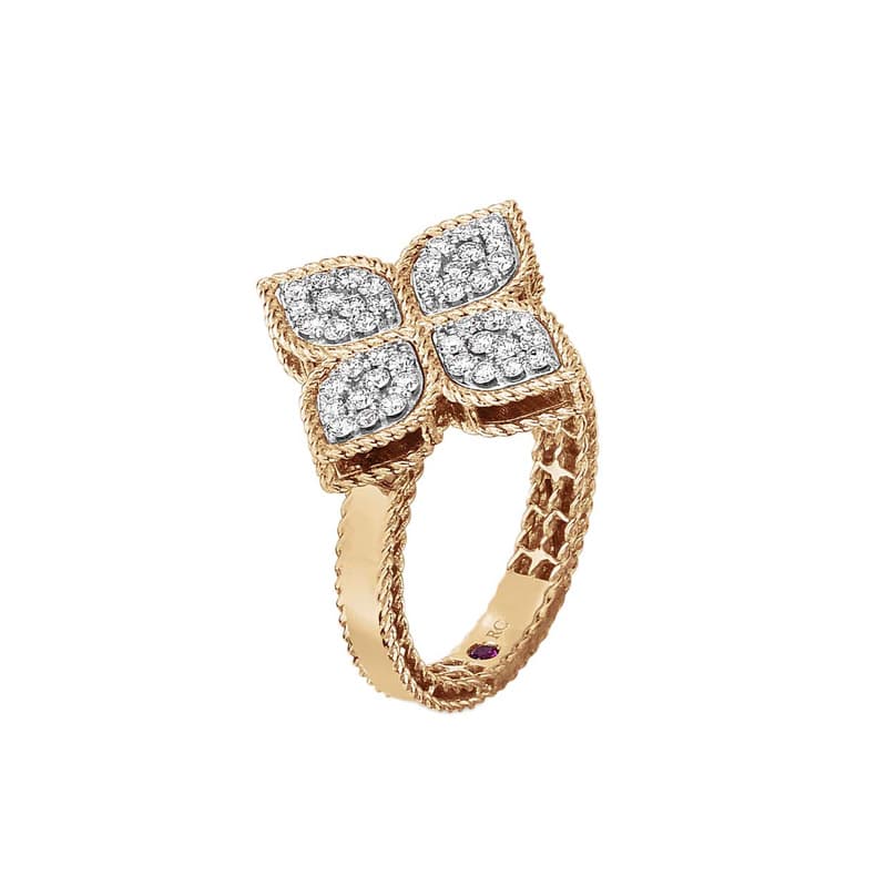 Roberto Coin Anillo Diamonds Princess Flower ADR777RI0643