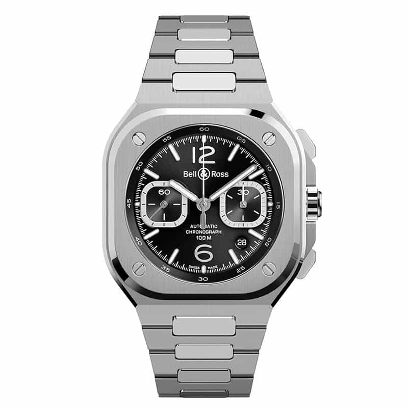 Bell & Ross BR 05 Chrono Black Steel
