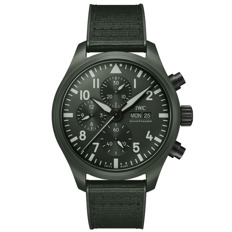 IWC Reloj de Aviador Cronógrafo Top Gun Edición "Woodland" IW389106