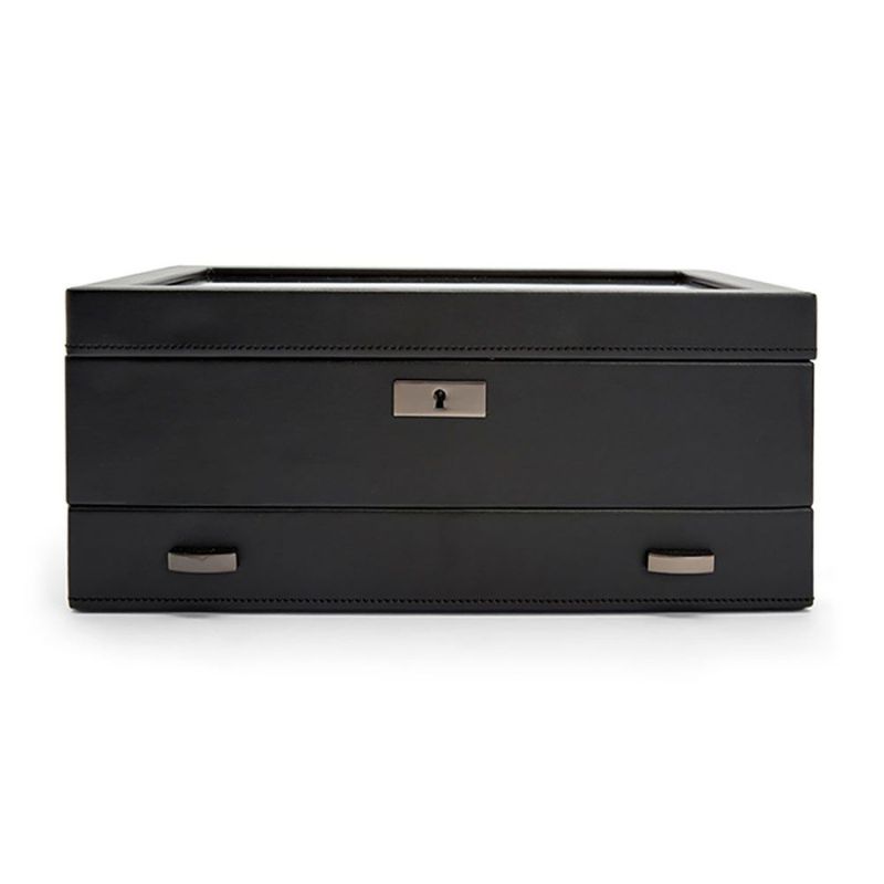 WOLF Axis Caja de Relojes de 10 Piezas con Cajón 488203