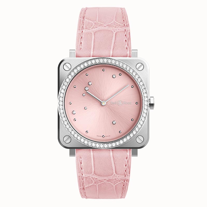 Bell & Ross BR S Pink Diamond Eagle Diamonds